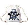 Trend-Bag Turnbeutel Sporttasche Rucksack mit Print - Skull Guitar - TB65308