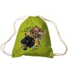 Trend-Bag Turnbeutel Sporttasche Rucksack mit Print - Leopard und Panther - TB12669