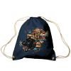 Trend-Bag Turnbeutel Sporttasche Rucksack mit Print - Leopard und Panther - TB12669