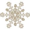 Wandtattoo Dekorfolie - Schneeflocke - Weihnachten - WD0823 - verschiedene Farben zur Wahl