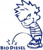 Pinkelmännchen Applikations-Aufkleber - Bio-Diesel - 303647 Gr. ca. 15cm