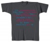 T-Shirt unisex mit Aufdruck - ICH UNTERNEHMUNGSLUSTIGER SINGLEMANN... - 09484 - Gr. M