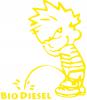Pinkelmännchen Applikations-Aufkleber - Bio-Diesel - 303647 Gr. ca. 15cm