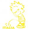 Pinkelmännchen Applikations-Aufkleber - Italia - 303632 Gr. ca. 15cm