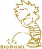 Pinkelmännchen Applikations-Aufkleber - Bio-Diesel - 303647 Gr. ca. 15cm