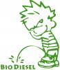 Pinkelmännchen Applikations-Aufkleber - Bio-Diesel - 303647 Gr. ca. 15cm