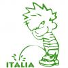 Pinkelmännchen Applikations-Aufkleber - Italia - 303632 Gr. ca. 15cm