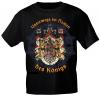 T-Shirt mit Print - Unterwegs im Namen des Königs - 10698 schwarz - Gr. M