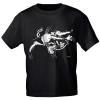T-Shirt unisex mit Print - Paula Rat - von ROCK YOU MUSIC SHIRTS - 10168 schwarz - Gr. XL