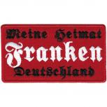 AUFNÄHER - Franken -  NEU - 00065 - Gr. ca. 9,5 x 5,5 cm- Patches Stick Applikation