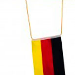 Tröte mit Deutschlandfahne - Gr. ca. 36x5,5cm - in den deutschen Nationalfarben - 00654