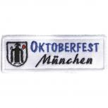 Aufnäher - Oktoberfest München - 00885 - Gr. ca. 10 cm x 3,5 cm
