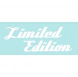 Dekoraufkleber Applikationsaufkleber Limited Edition in 4 Farben  AP0197 grau