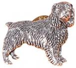 Anstecknadel - Metall - Pin - Cocker Spaniel - Hund - Größe ca 35 x 30 mm - 02611