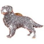 Anstecknadel - Metall - Pin - Golden Retriver - Hund - Größe ca 4 x 3 cm - 02614