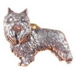 Anstecknadel - Metall - Pin - Westi - Hund Größe ca 25 x 30 mm - 02615