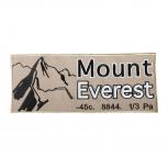 Rückenaufnäher Aufnäher Patches Berg Mount Everest Gr. ca. 25,5cm x 10,5cm - 02902