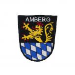 Aufnäher Patches Wappen Amberg Gr. ca. 7,5 x 9 cm 00306