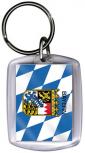 Schlüsselanhänger - Bayern Wappen - Gr. ca. 4 x 6 cm - 03600