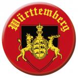 Magnet - Wappen Württemberg - Gr.ca. 5,7 cm - 16245 - Küchenmagnet