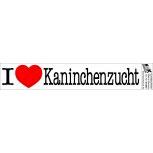 PVC Aufkleber Applikation Kaninchen - I KANINCHENZUCHT - 301968 - Gr. ca. 18 cm