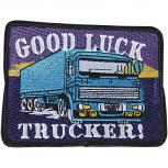 Aufnäher - Good Luck Truck - 04701 - Gr. ca. 10 x 8 cm - Patches Stick Applikation