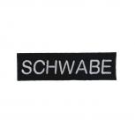 Aufnäher Patches Schwabe Gr. ca. 11,5 x 3 cm 00511