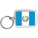 Schlüsselanhänger Anhänger - GUATEMALA - Gr. ca. 4x5cm - 81058 - WM-Länder
