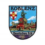 Aufnäher Patches Wappen Koblenz Deutsches Eck Gr. ca. 6 x 7,4 cm 05432