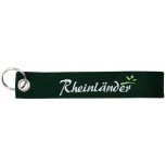 Filz-Schlüsselanhänger mit Stick Rheinländer Gr. ca. 17x3cm 14184 schwarz