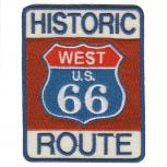 AUFNÄHER - USA Route 66 - 06032 - Gr. ca. 4,5 x 7 cm