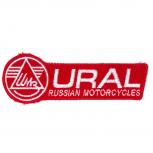 Aufnäher Applikation Emblem Abzeichen URAL Russian Motorcycles - 06117 Gr. ca. 12cm x 4cm