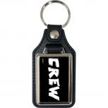 Leder-Schlüsselanhänger mit Motiv – Crew – 06272/5 aus der Serie  ROCK YOU© MUSIC