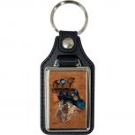 Leder-Schlüsselanhänger mit Motiv – Mystical Bass –  06274/2aus der Serie  ROCK YOU© MUSIC