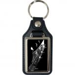 Leder-Schlüsselanhänger mit Motiv – Perfect rising Star – 06274/3 aus der Serie  ROCK YOU© MUSIC