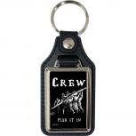 Leder-Schlüsselanhänger mit Motiv – Plug in Crew – 06274/6 aus der Serie  ROCK YOU© MUSIC