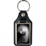 Leder-Schlüsselanhänger mit Motiv – super nova – 06275/7 aus der Serie  ROCK YOU© MUSIC