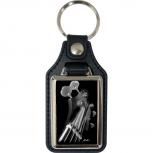 Leder-Schlüsselanhänger mit Motiv – Rocker – 06275 aus der Serie  ROCK YOU© MUSIC