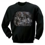 Sweatshirt mit Print - Labrador - 10102 - schwarz - ©Kollektion Bötzel - Gr.S-XXl