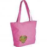 Lifestyle-Tasche mit Einstickung - Herz Heart Be Mine 08964 rosa designed bye Ticiana Montabri
