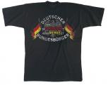 T-Shirt mit Print - Deutscher....Bundesbürger - 09379 schwarz - Gr. S-XXL