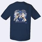 T-Shirt mit Print - Steigende Tinker - aus der ©Kollektion Bötzel - 09800 dunkelblau - Gr. XXL