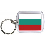 Schlüsselanhänger Anhänger - BULGARIEN - Gr. ca. 4x5cm - 81032 - WM Länder