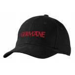 Baseballcap mit Einstickung - Germane - 68435 schwarz