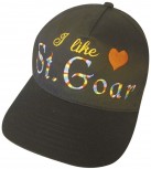 Baseballcap mit Stick - ST. GOAR I LIKE YOU - 68921 schwarz