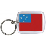 Schlüsselanhänger - SAMOA - Gr. ca. 4x5cm - 81141 - Anhänger Keyholder WM Länder