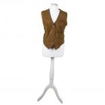 10 x Damen Leder Weste viele Farben 3 Knöpfe Restposten - 100080/1