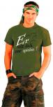 T-Shirt Er will doch nur spielen 10583 Military Green Gr. S-2XL