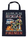Baumwolltasche mit Print - Firemen Feuerwehr - 12382 dunkelblau