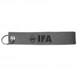 Filz-Schlüsselanhänger mit Stick IFA Gr. ca. 17x3cm 14179 grau
